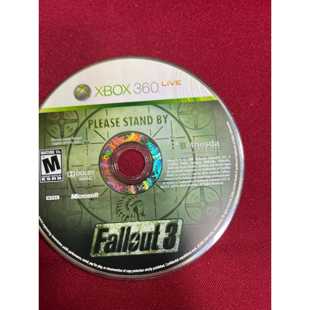 Lot Xbox One Fallout 76/ Fallout 4 Xbox 360 Fallout 3 - Picture 5 of 9